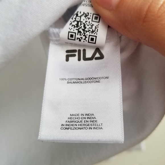 FILA Ayeka long sleeve crop top athletic shirt S - Picture 5 of 5